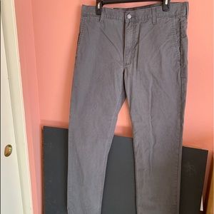 Levi’s Gray Chino Pants, size 34/32. Worn Once.
